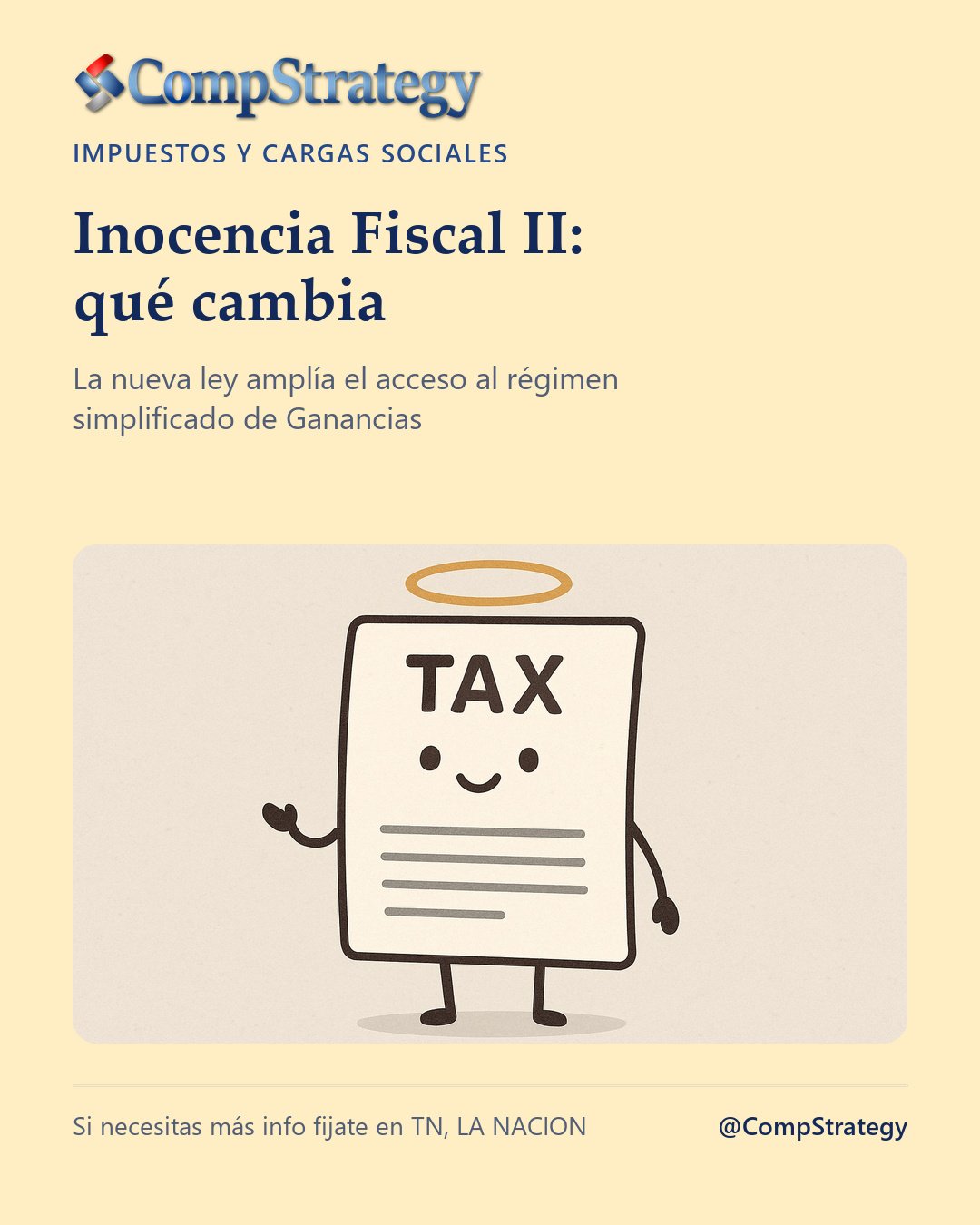 Entra en vigencia Inocencia Fiscal II y se amplía el régimen simplificado de Ganancias